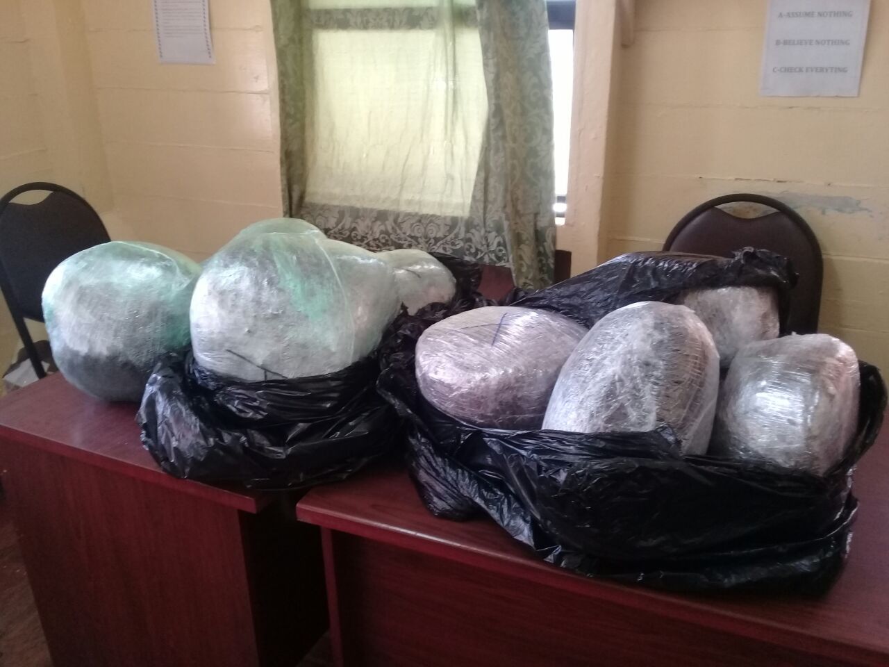 Policeman arrested allegedly with marijuana