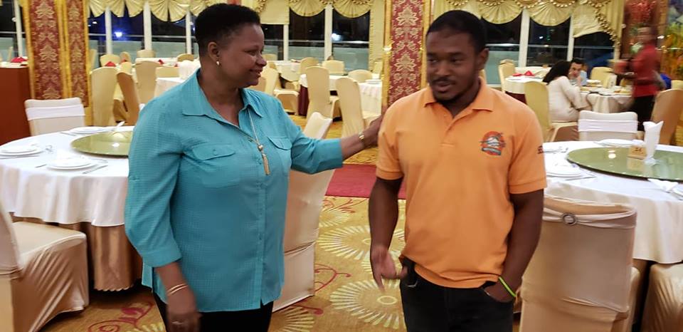 Volda Lawrence apologises to security guard in fracas with Simona Broomes