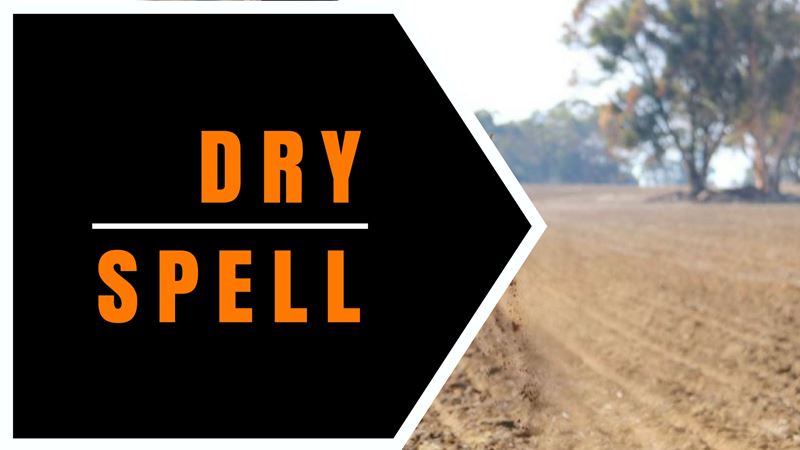 Long dry weather begins; farmers urged to conserve water
