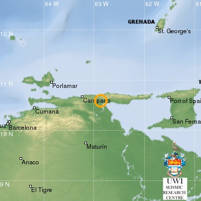 Aftershock tremor jolts Guyana again