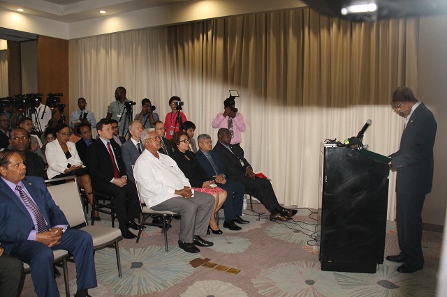 Partnerships key to reducing Caribbean’s food import bill, increasing exports- say officials at GuyTie opening