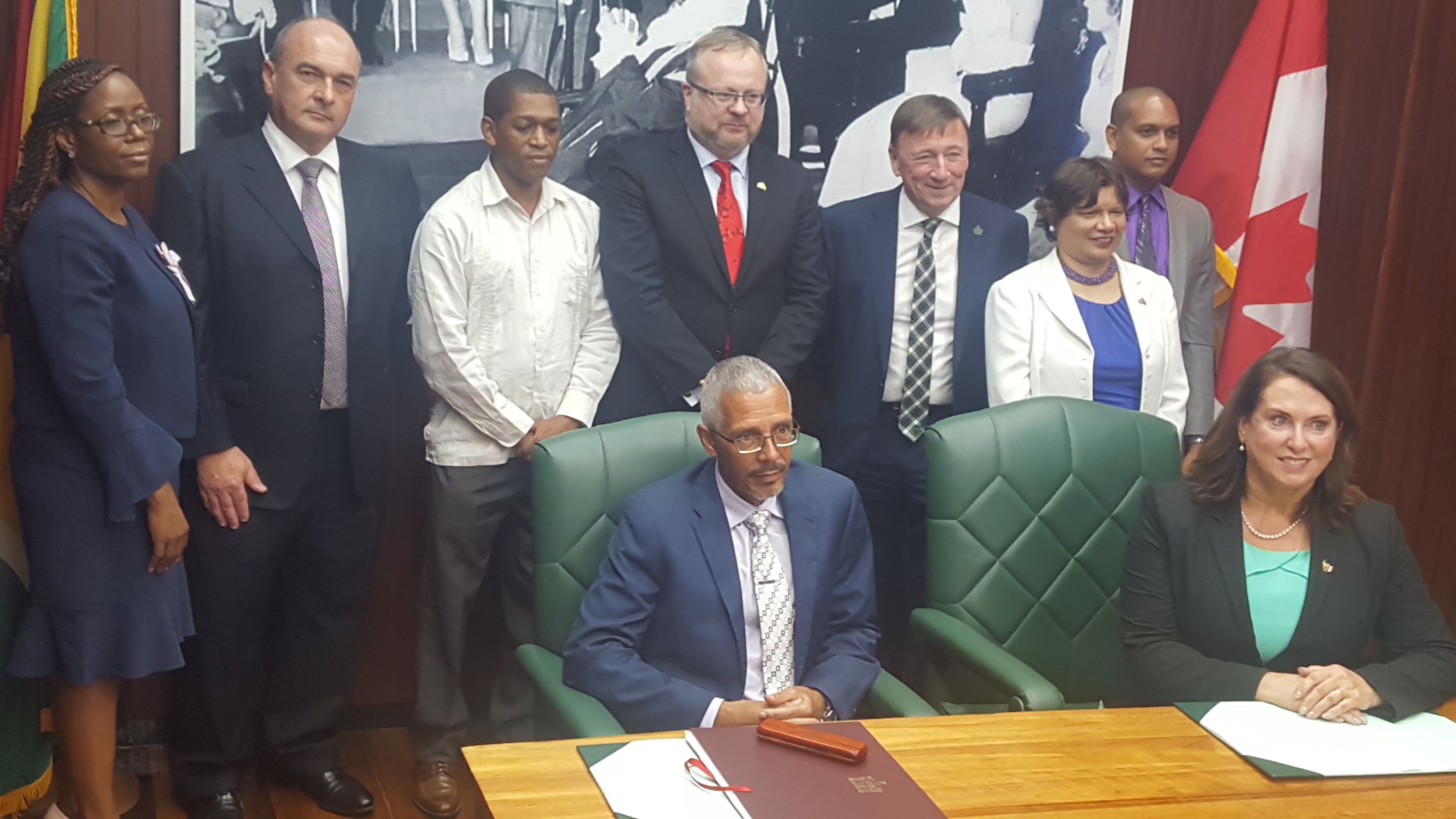 Guyana, Canadian province sign three-year “responsible” oil and gas sector agreement