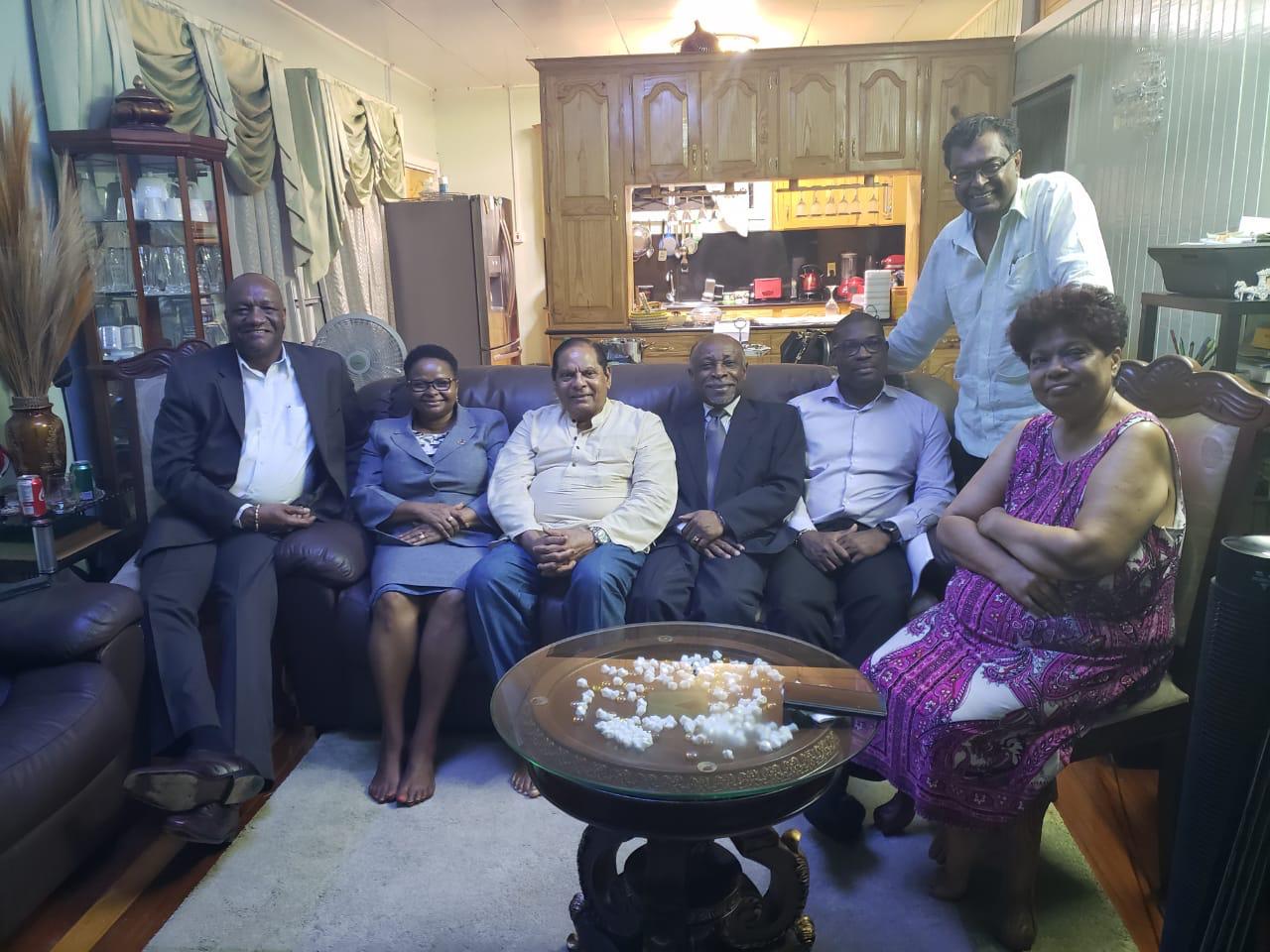 APNU+AFC says “united and strong” after joint leaders’ meeting