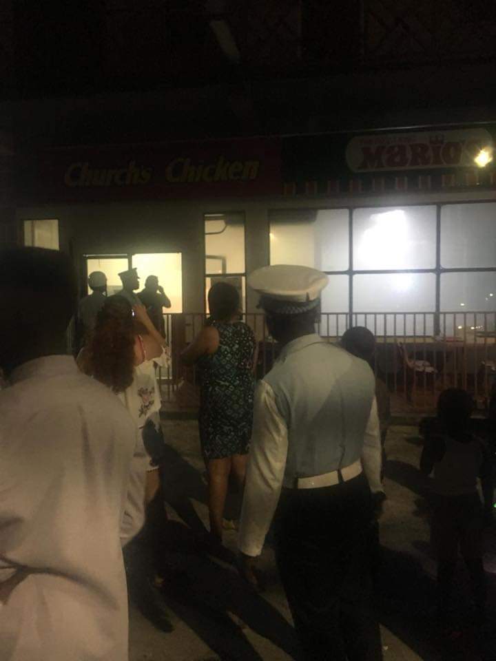 Minor blaze at Church’s Bartica branch