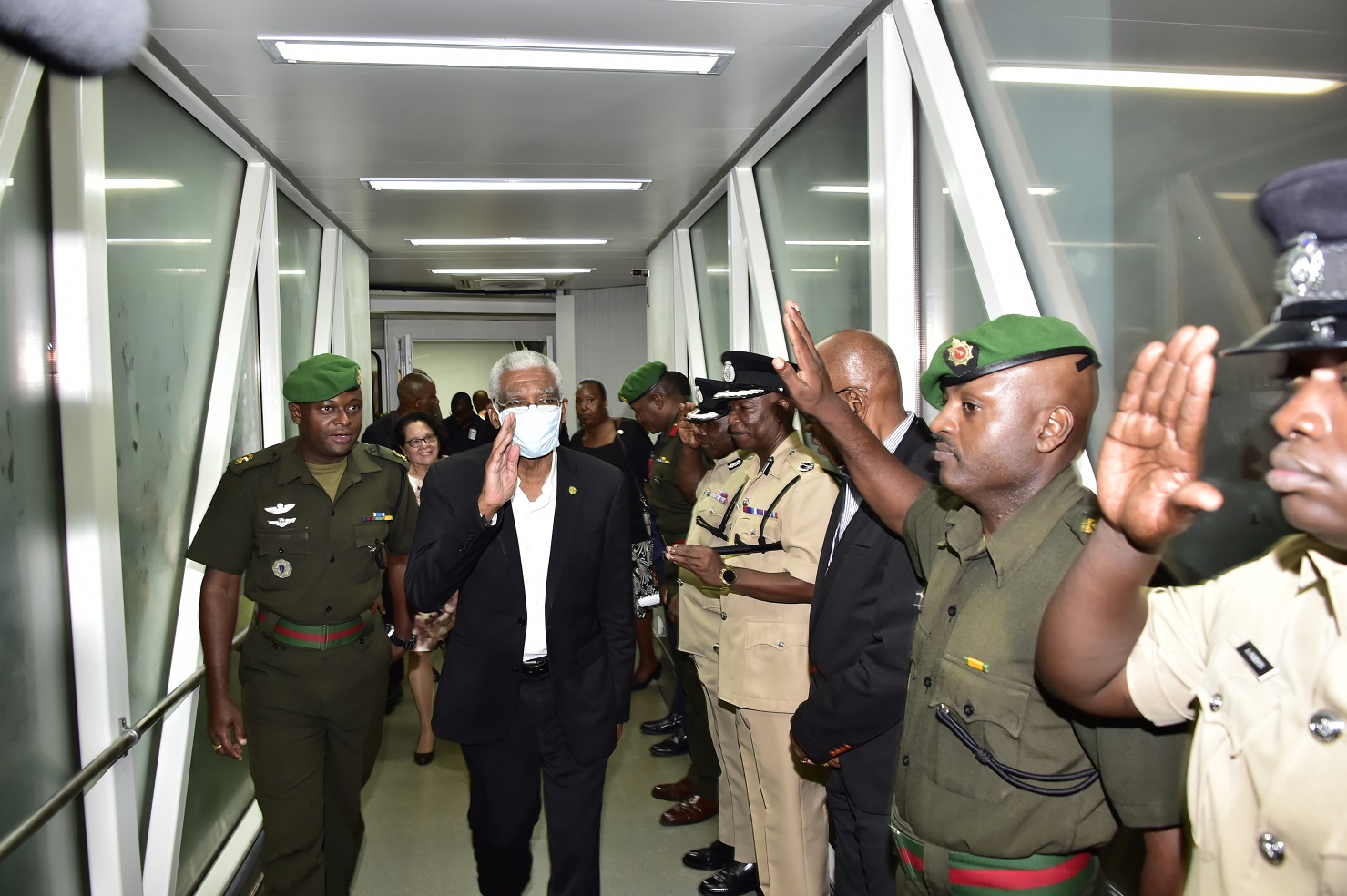 President Granger returns from Cuba