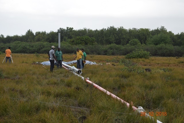 Wind stations being installed to explore wind generation potential on Guyana’s coast