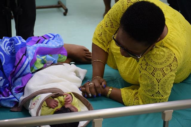 Republic Bank’s ‘Right Start’ account for GPHC’s first New Year’s baby