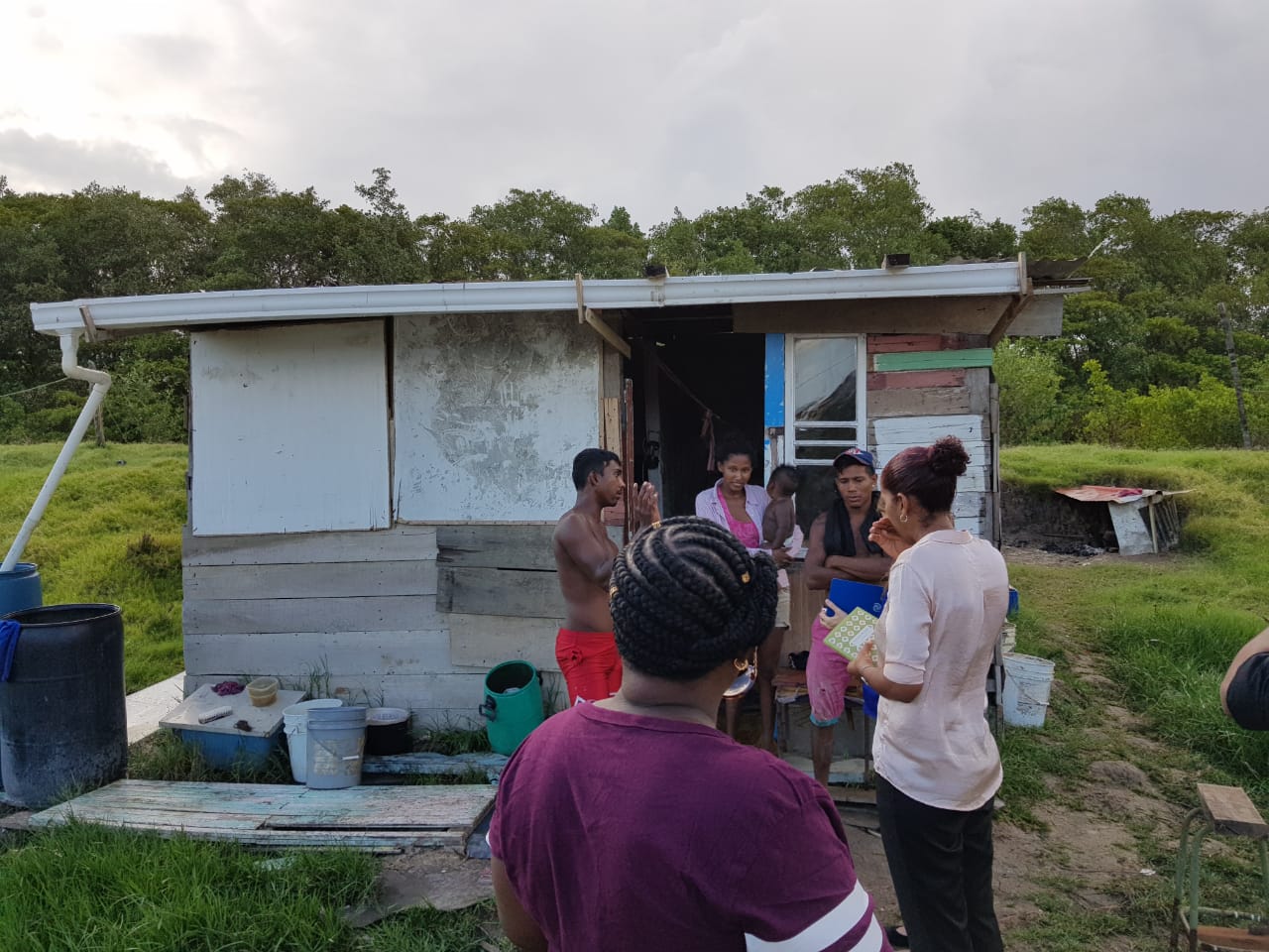 Venezuelans in makeshift houses on East Coast Demerara seashore to be removed