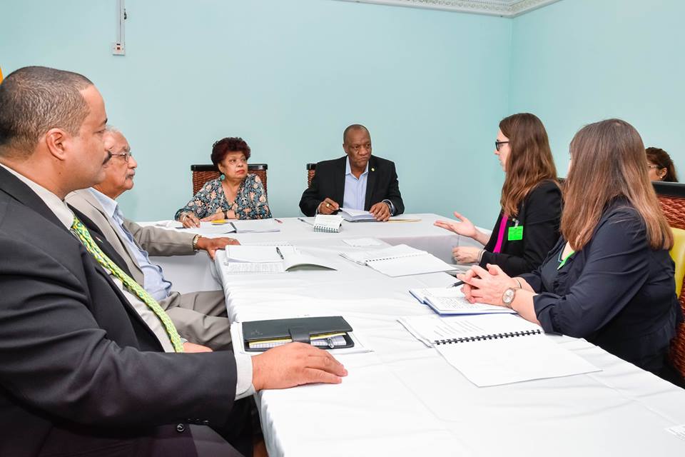 Carter Centre team meets GECOM, APNU delegation