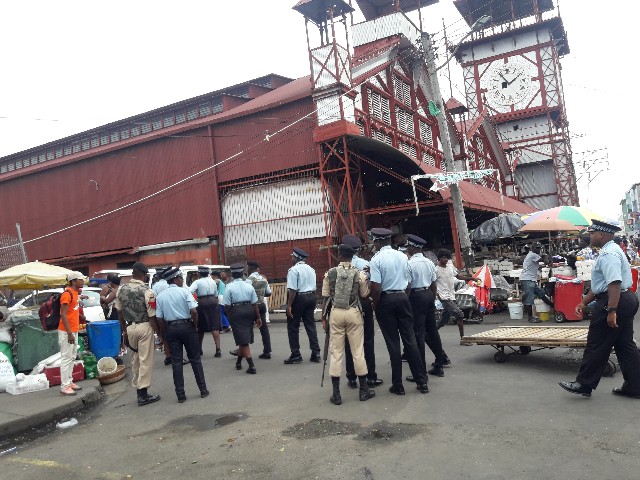 Major drugs raid at Stabroek Market