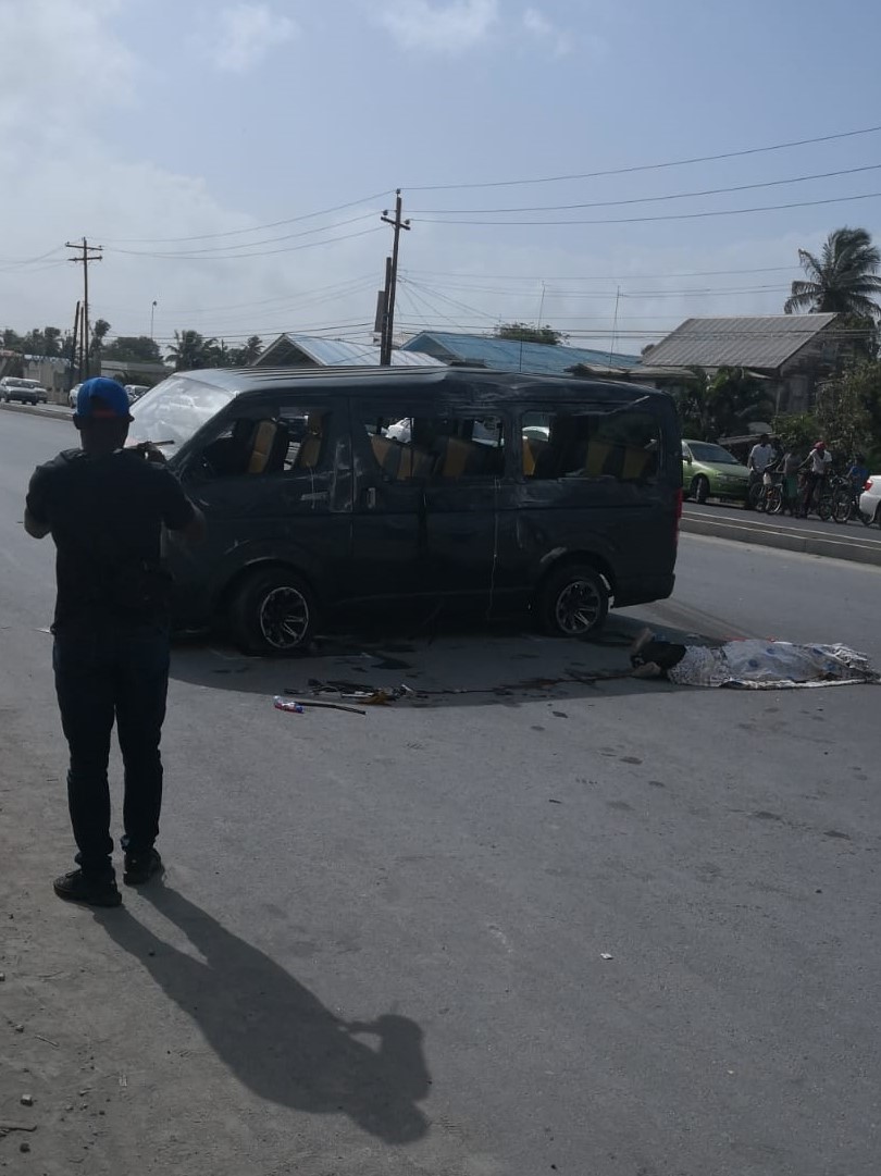 Two East Coast Demerara residents die in minibus accident, several others injured