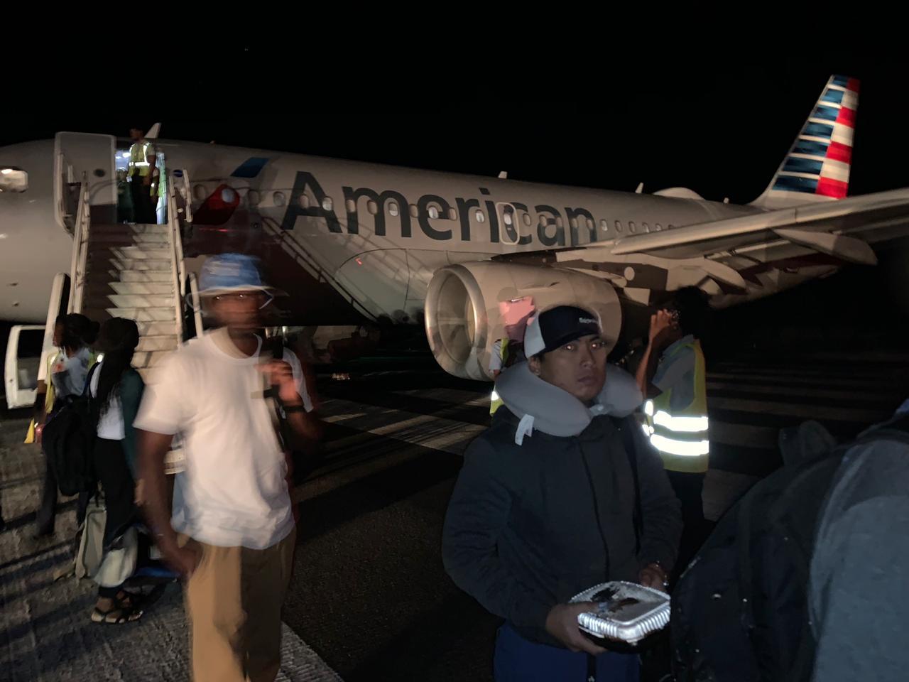 Raised CJIA runway lights gash American Airlines tyres