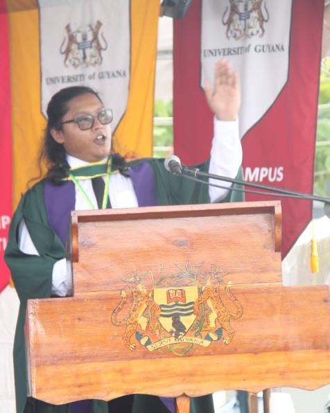 No place for lip-service against corruption, time for action -UG best graduating student