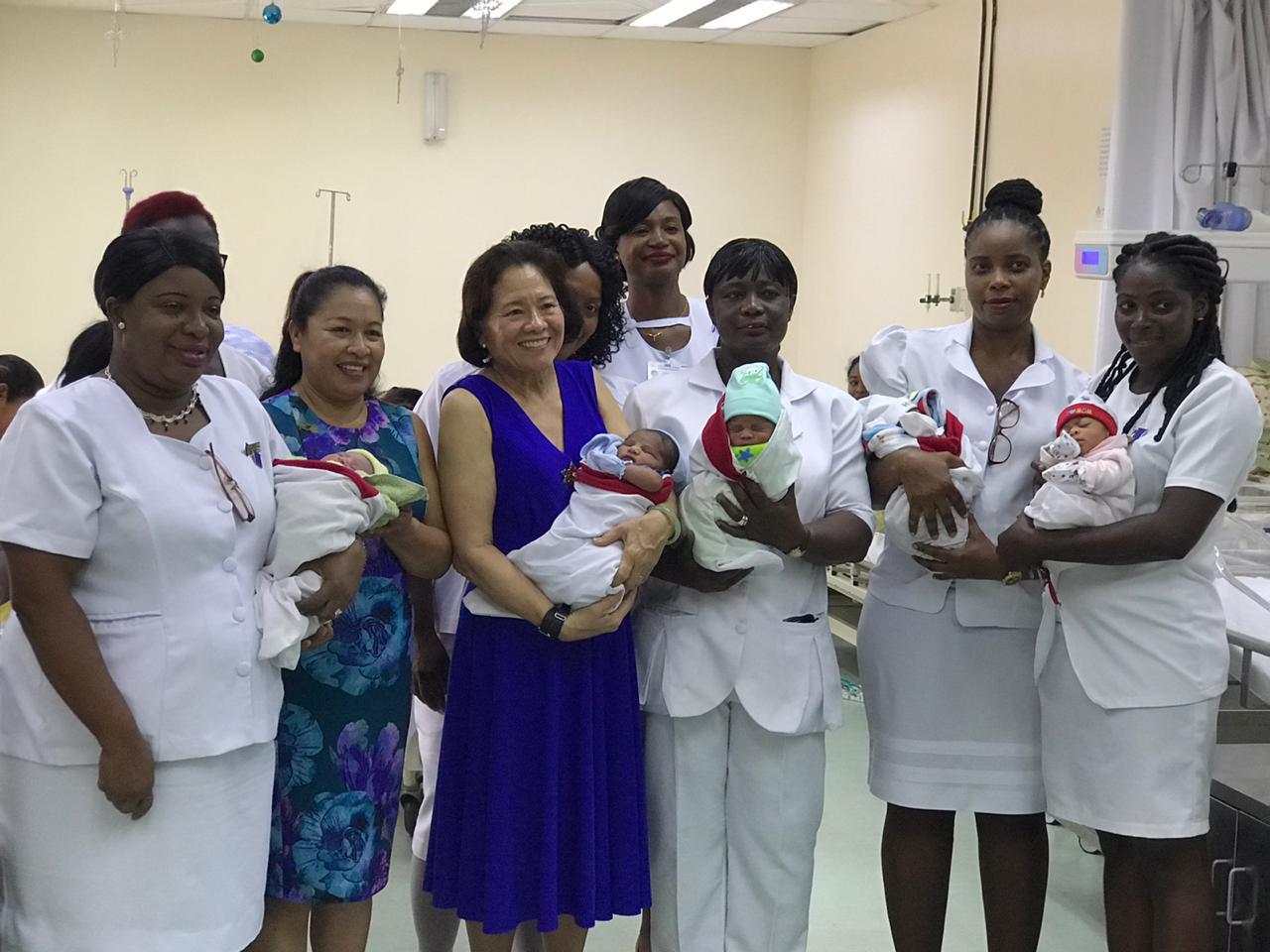 6 Christmas Day newborns at Georgetown Public Hospital