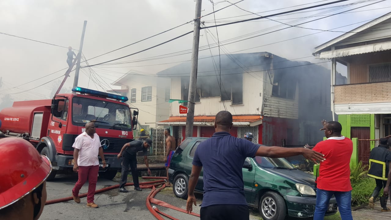 BREAKING: Occupant collapses, dies as fire engulfs house on Princes Street, Wortmanville