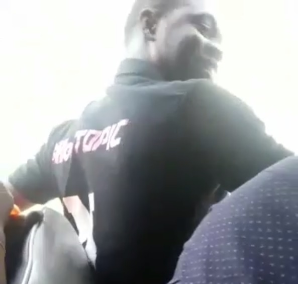 Nine charges for gyrating conductor aboard open-door moving minibus, driver