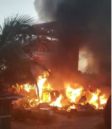 Fire destroys fishermen’s outboard engines, gear