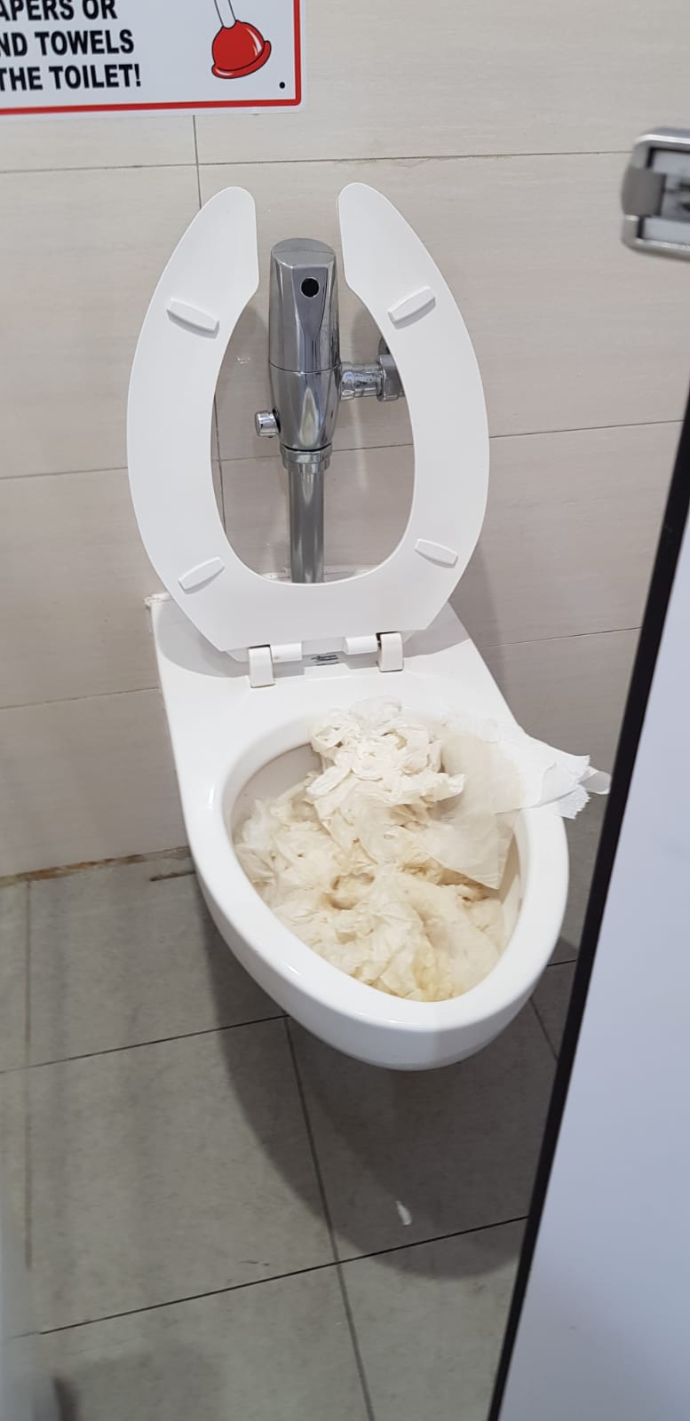 CJI Airport silent on cause of water disruption resulting in unflushed toilets