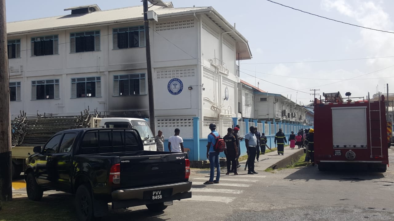 Fire at Georgetown hospital psychiatric ward