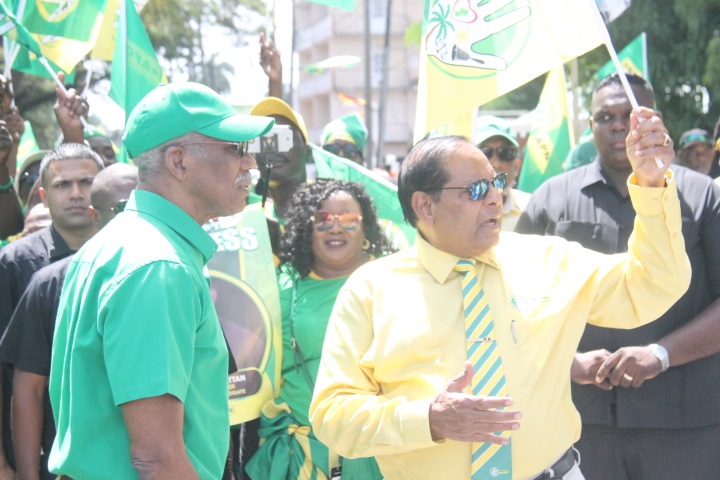 Nagamootoo back on APNU+AFC list along with GTU General Secretary, other new faces