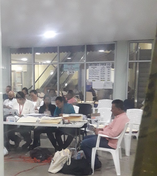 Overnight GECOM staff stoppages snarl declaration of Region Four results