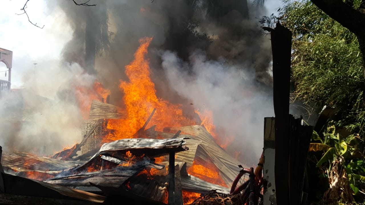 Easter Monday fire leaves 15 homeless