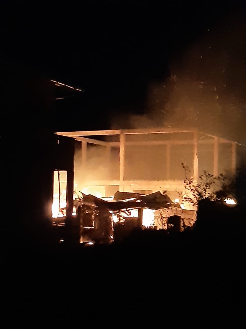 Two fires leave 10 homeless