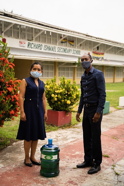 DDL infuses sanitiser into Ministry of Education’s COVID-19 fight for CXC exams