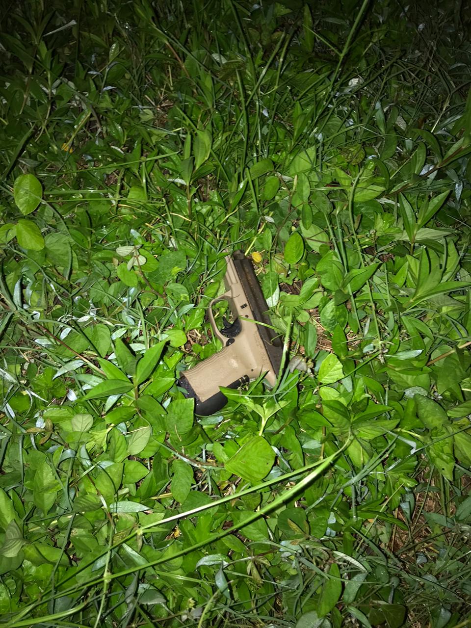 Bandit killed after robbing family