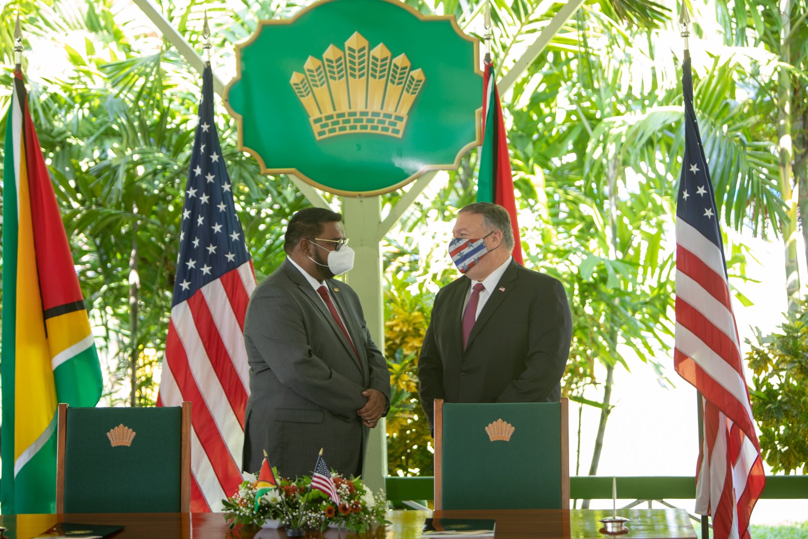 Joint US-Guyana anti-narcotics air, marine patrols not cover for US operations against Venezuela- President Ali