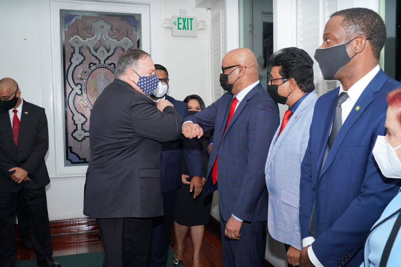 US Secretary of State arrives in Guyana amid tight security, continued scepticism