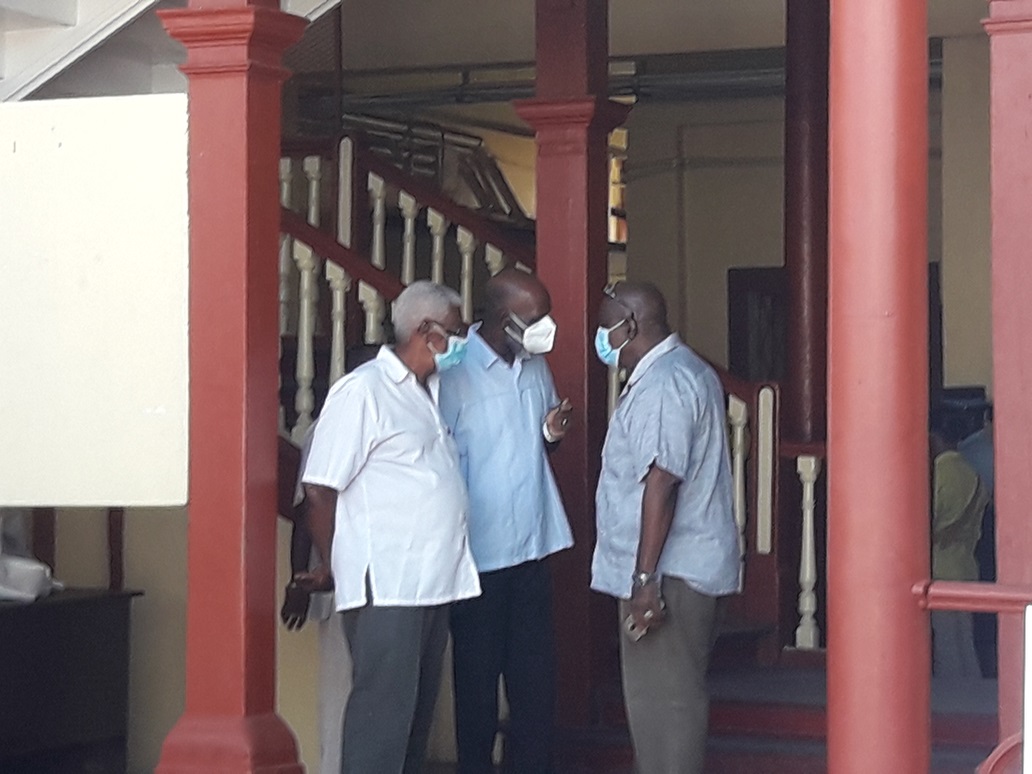GECOM Chairman, pro-APNU+AFC election commissioners trade words over Chairman’s info to police