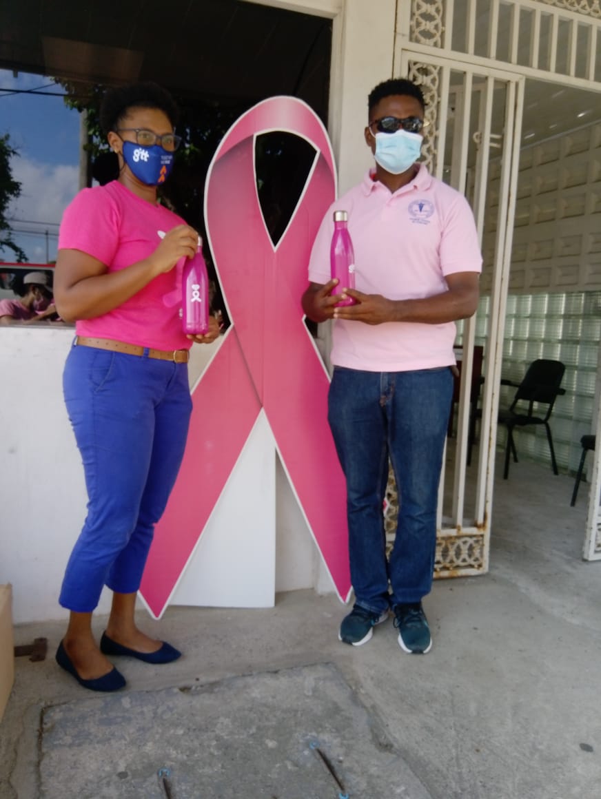 GTT donates $300,000 worth of  Pinktober bottles to NGOs