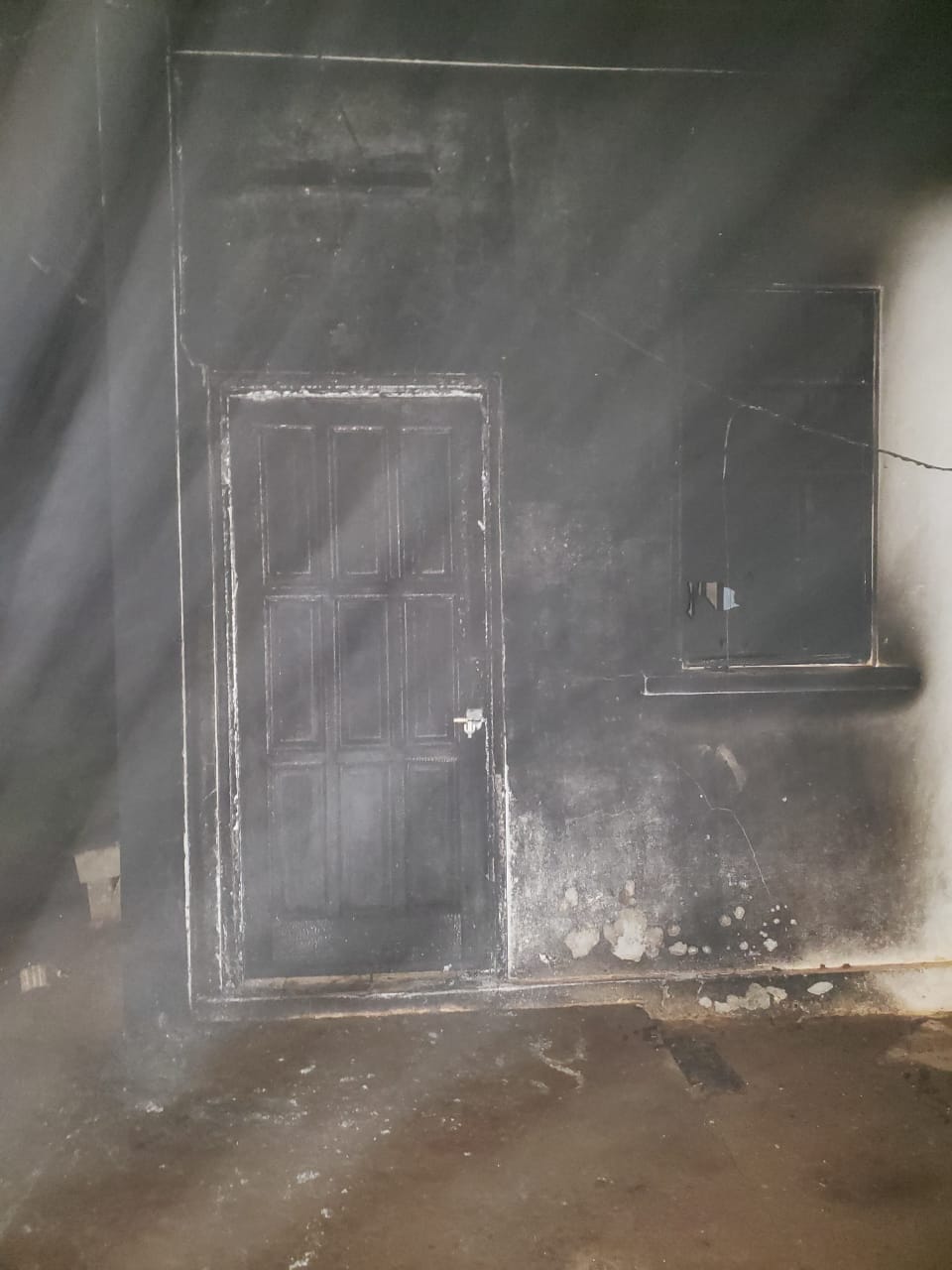 Fiery explosion at Arakaka Police outpost