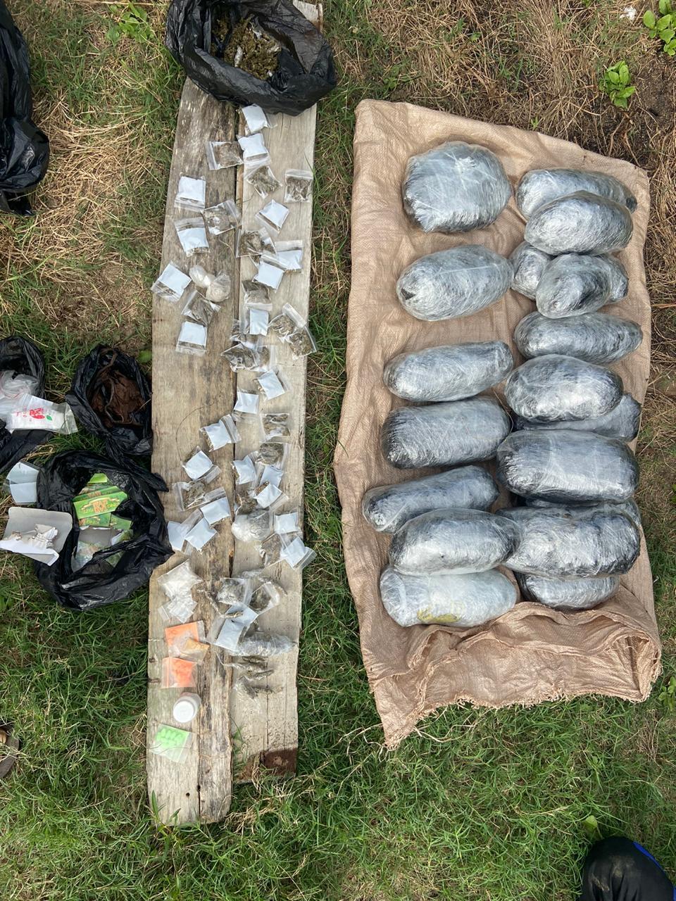 Two arrested in connection with seizure of variety of drugs