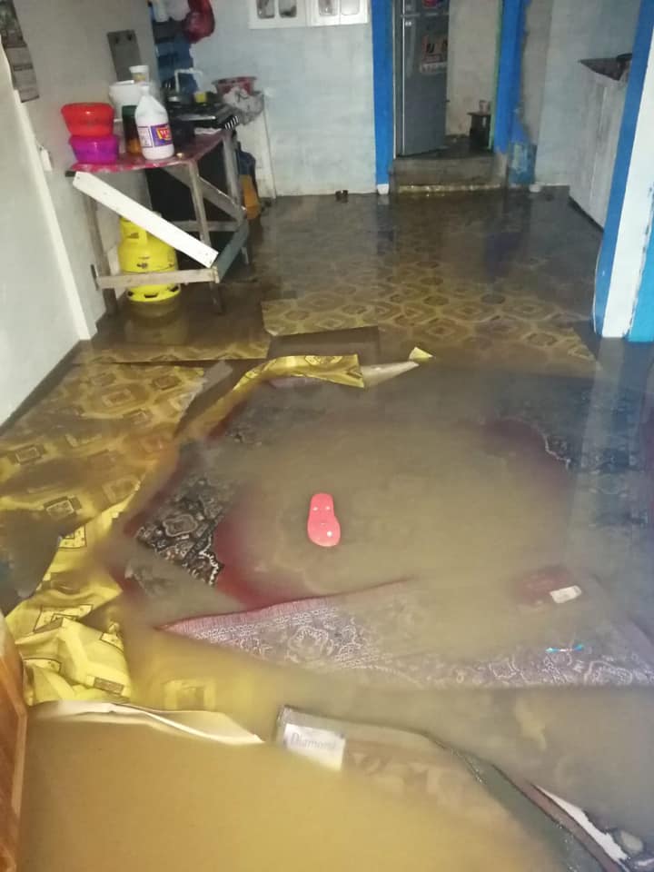 Little Diamond, East Bank Demerara residents mopping up after flood