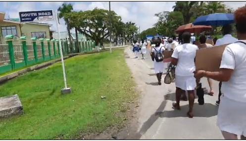 Linden Hospital nurses refuse to stop industrial action unless CEO is removed- GPSU