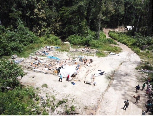 Iwokrama revives stricter enforcement against gold mining