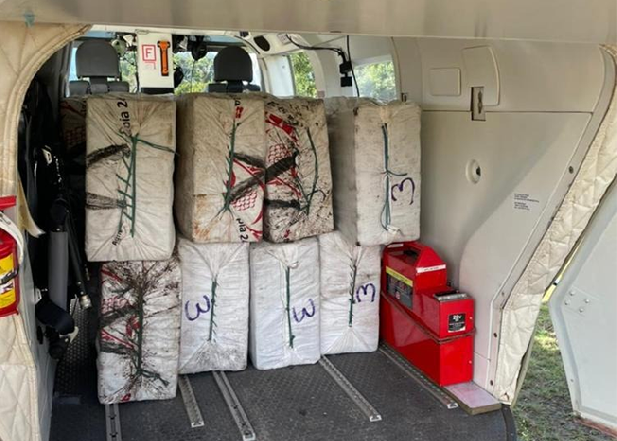 Suriname’s police seize 900 kilos of cocaine in collaboration with Guyana’s CANU