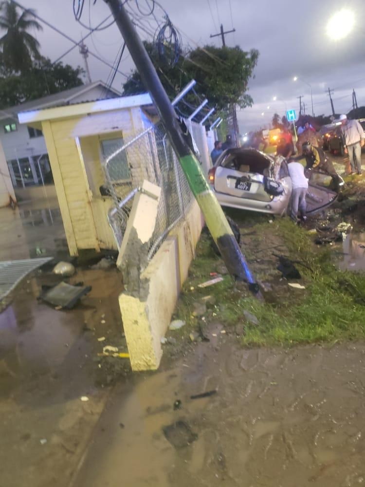 Updated: Three dead in accident at Fort Wellington, West Coast Berbice