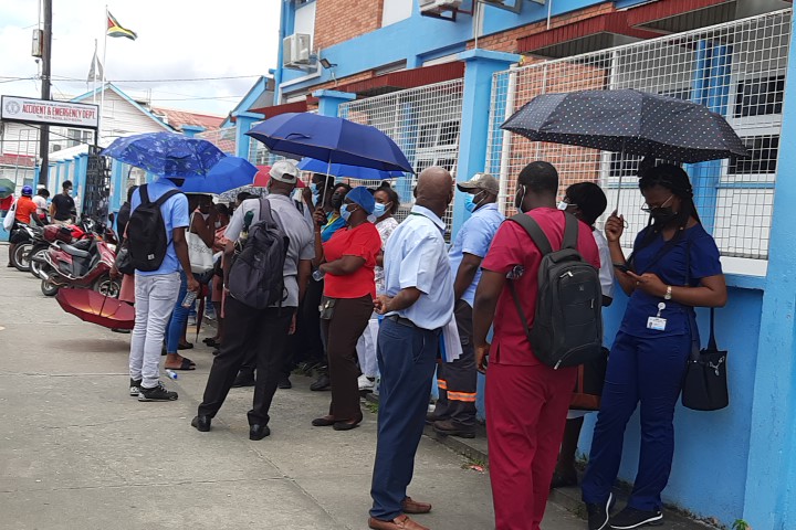 GPSU to challenge legality of lock-out, removal of unvaccinated, untested workers