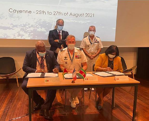 Guyana, France, Suriname sign cooperation agreement; Guyana mum on details