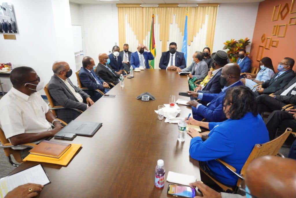 ‘No racial discrimination’- Ali tells Brooklyn-based Guyanese pastors