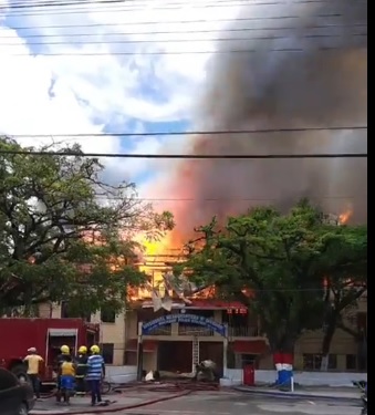 Brickdam Police Station fire: All detainees, guns, ammo saved; evidence, some documents destroyed