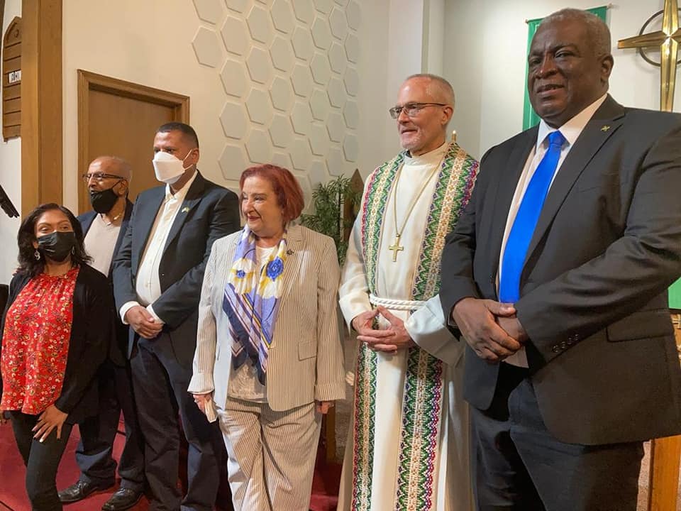 Conditions right for national unity, political engagement– govt officials tell New York-based Guyanese