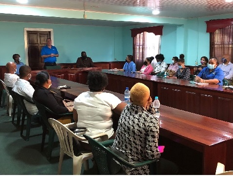 GTT promises to reduce backlog of landline applications in Bartica