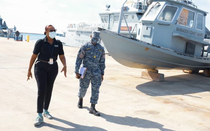 Several Guyanese, Barbadian men busted in boat laden with marijuana in Barbadian waters