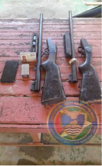 Surinamese man held with guns, ammo at ‘back track’- CANU