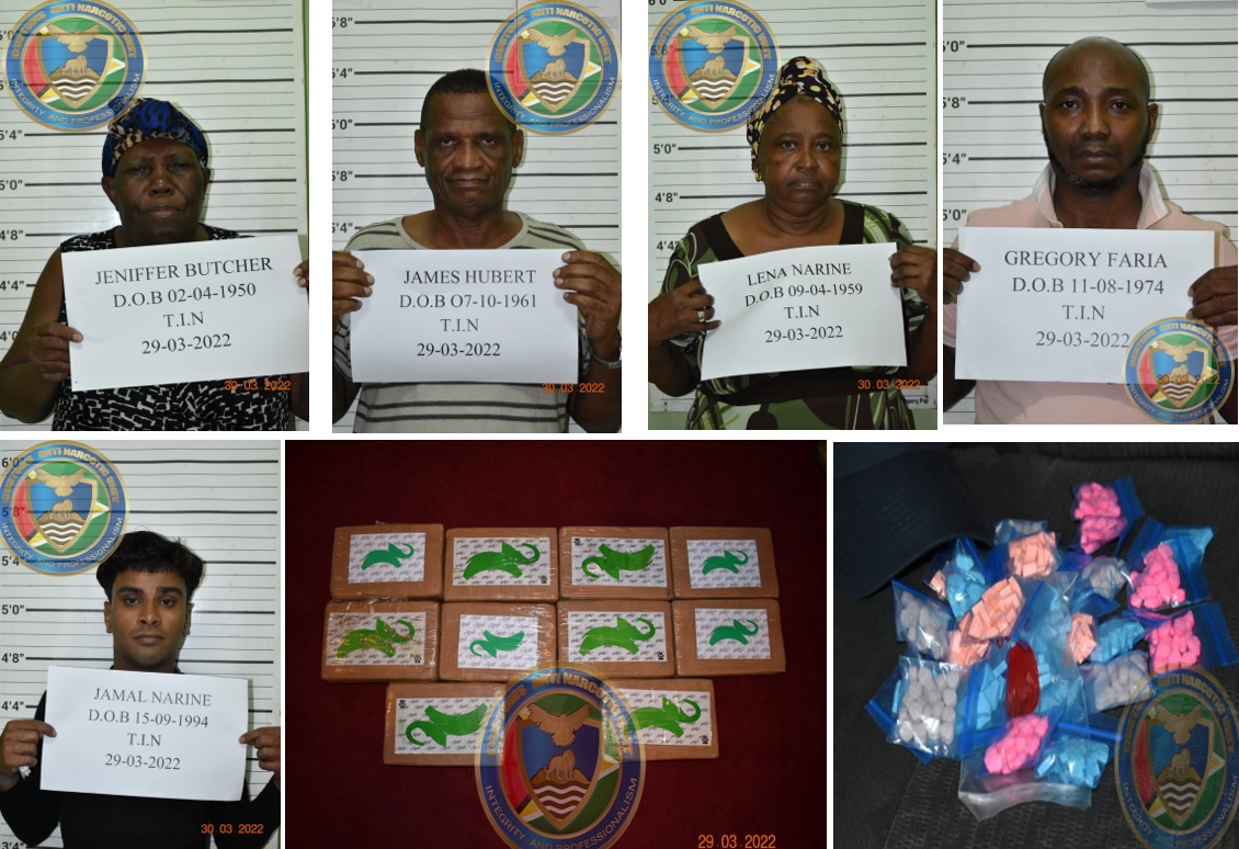 Eight arrested in separate multi-million dollar drug busts