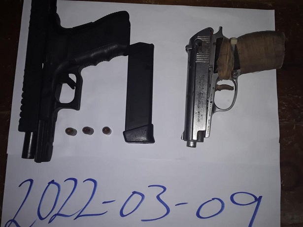 Trio arrested after guns found in Festival City house- police